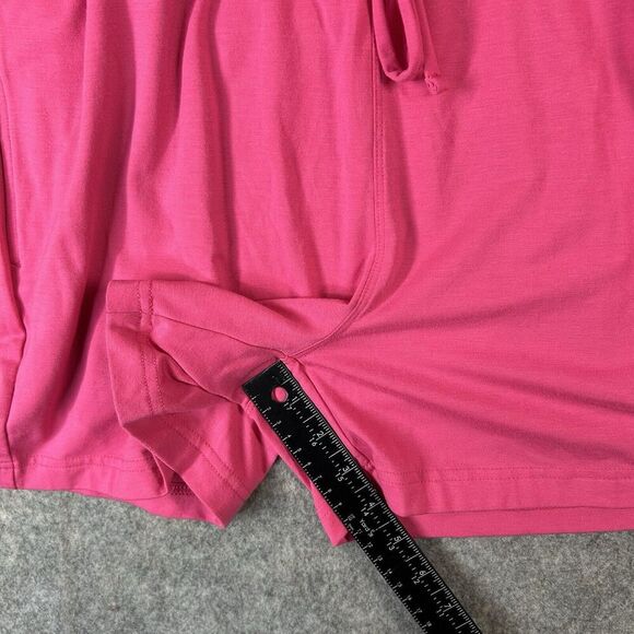 Columbia PFG Romper Womens Medium Pink Short Sleeves Drawstring Waist Casual - Picture 5 of 11